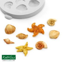 Katy Sue Mould Miniatur Muscheln und Seesterne