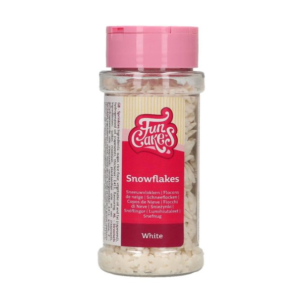 FunCakes Streudekor-Mix Snowflakes Weiß 50 g – Bild 2