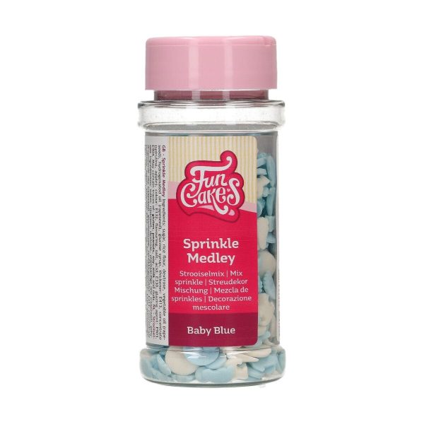 FunCakes Streudekor-Mix - Baby Blau 50 g – Bild 2