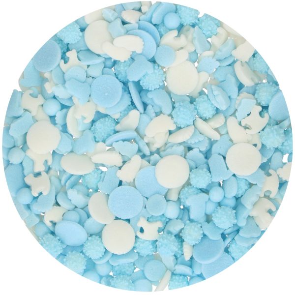 FunCakes Streudekor-Mix - Baby Blau 50 g