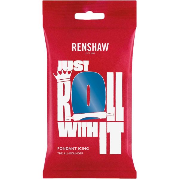Renshaw Fondant Icing Atlantic Blue 250g