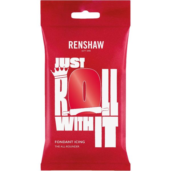Renshaw Fondant Poppy Red 1kg