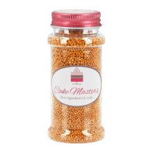 Cake Masters Zuckerperlen 2mm – gold – 90g