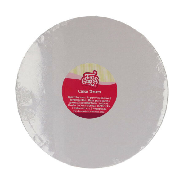 FunCakes Cake Drum rund  Ø 27,5cm white